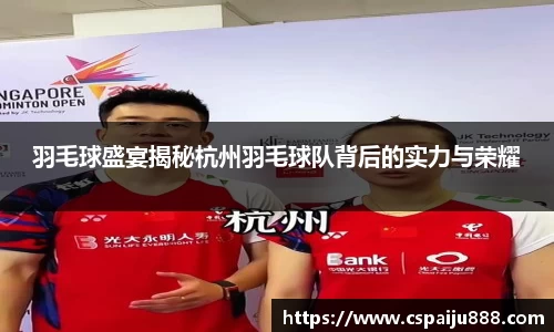 羽毛球盛宴揭秘杭州羽毛球队背后的实力与荣耀
